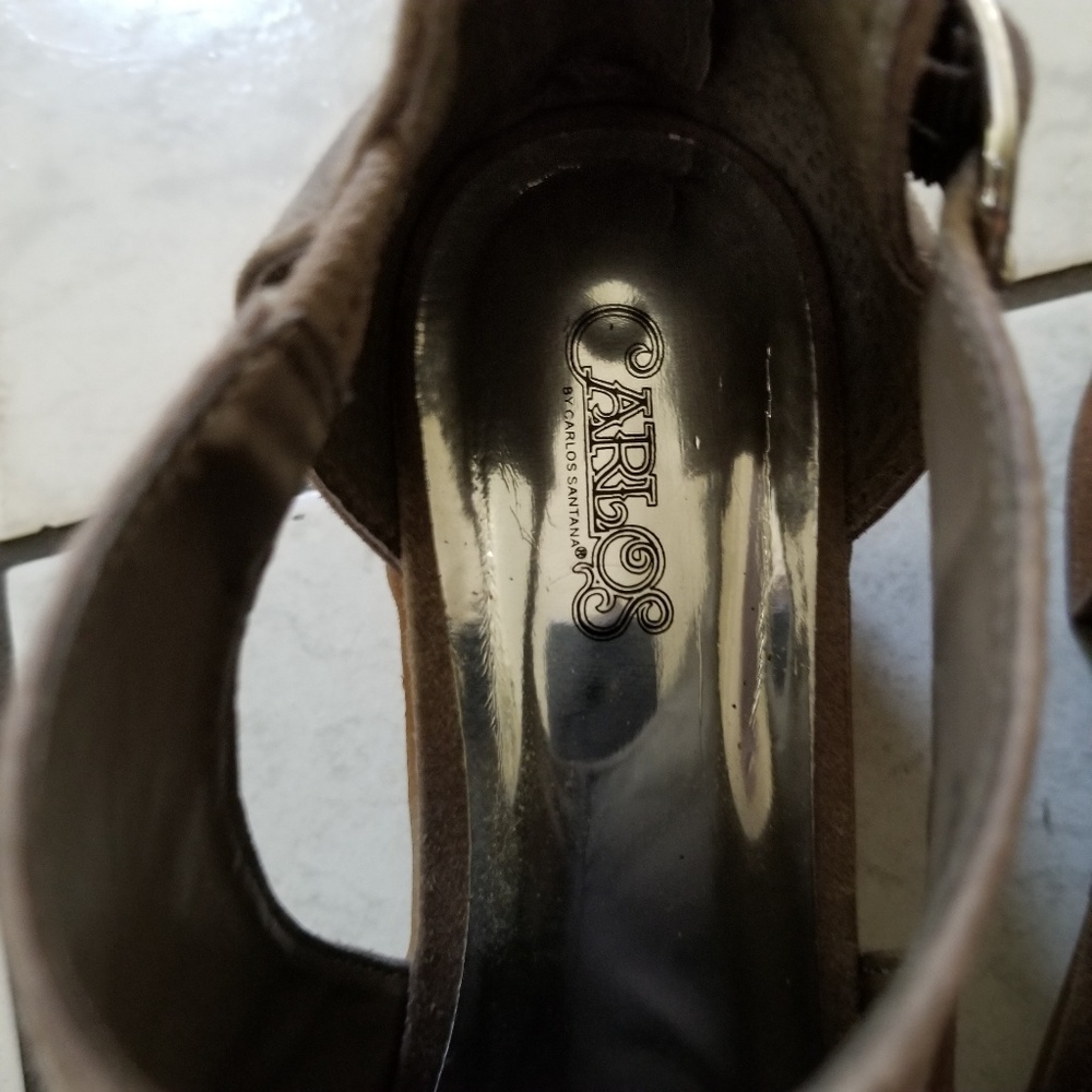 Guc, Carlos By Carlos Santana Open Toe Booties - image 2